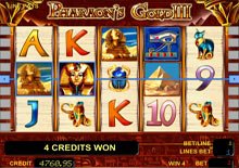 Игровой автомат Pharaohs Gold III в онлайн казино